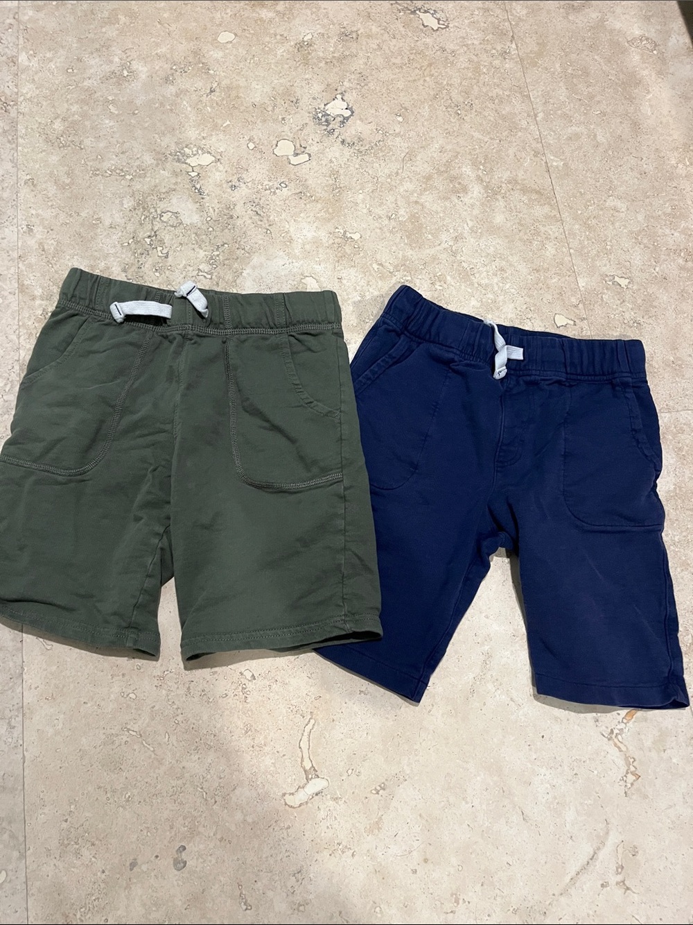 Carter’s boys pull-on Shorts - Olive Green & Navy